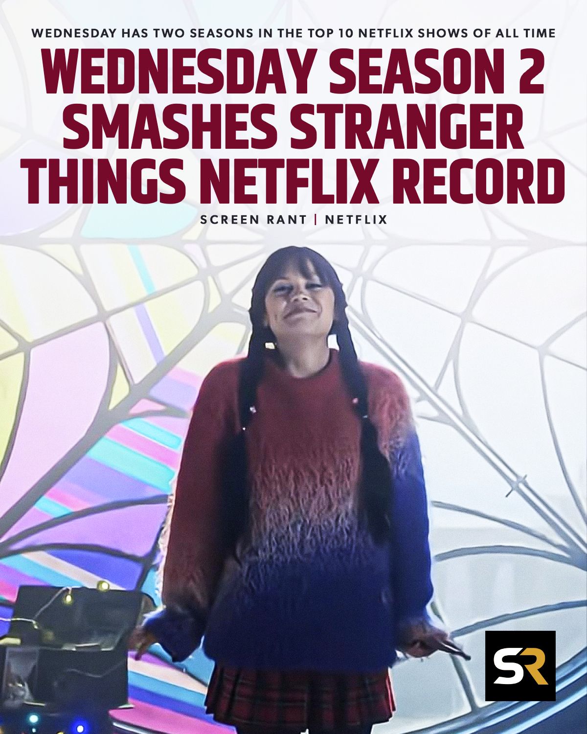 Screen - #Wednesday topples #StrangerThings in a monumental way: bit.ly ...