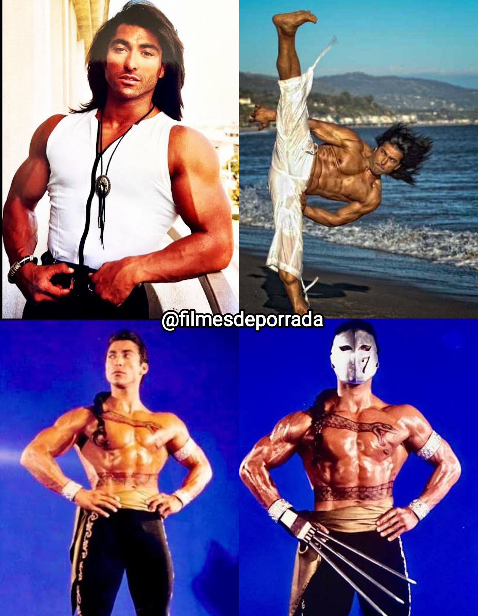 Filmes - Jay Tavare, o ator atleta de Vega em Street Fighter (1994 ...