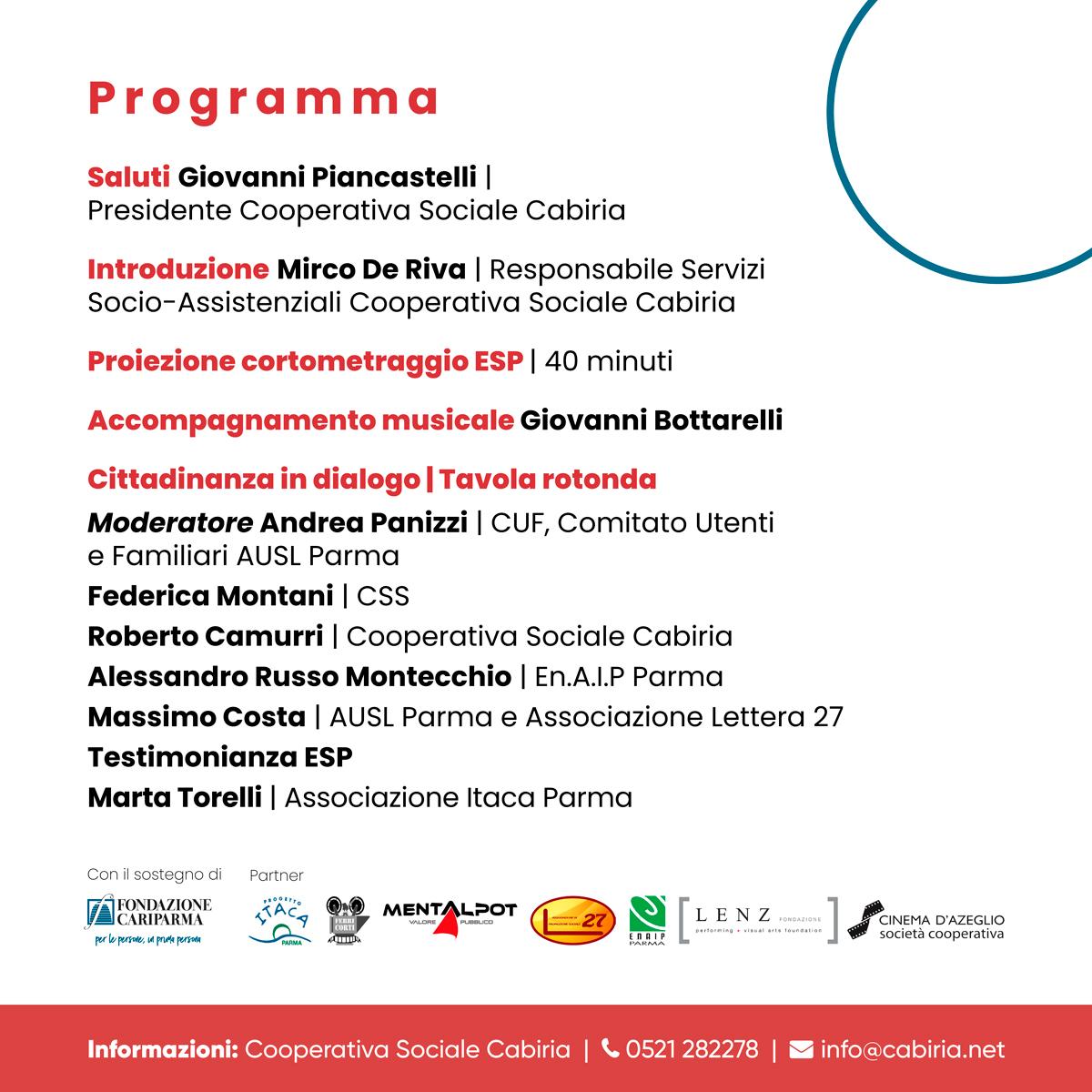 Cabiria Cooperativa Sociale | Parma