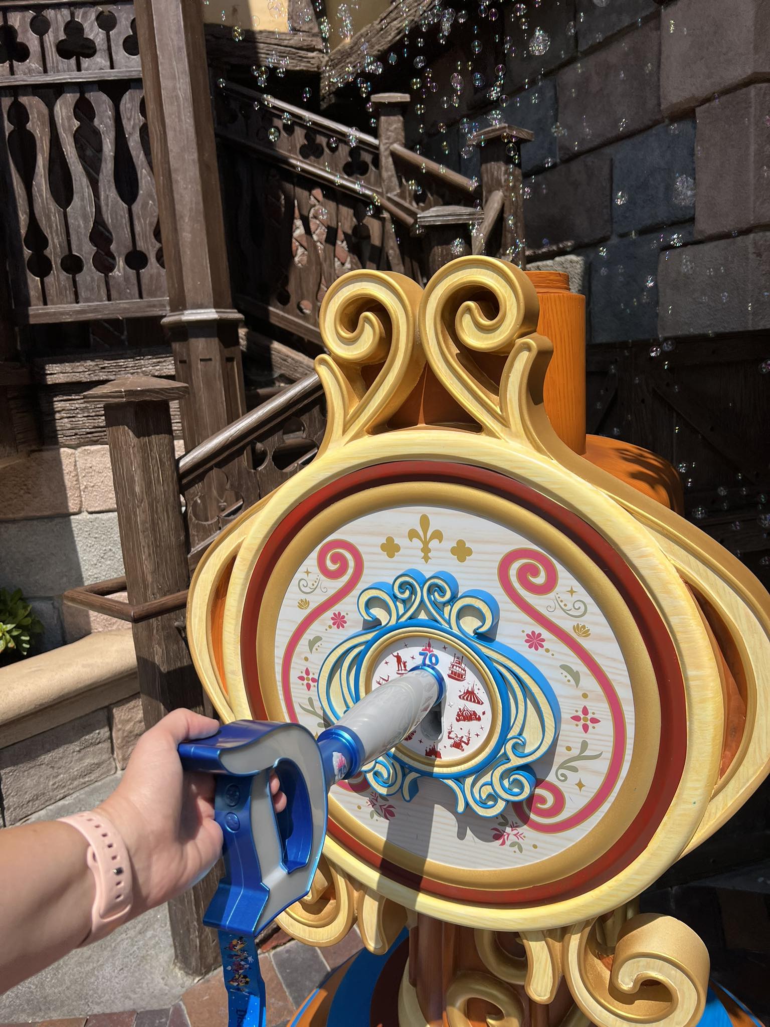 Here is the“Key to Disneyland” which is an in-park experience to