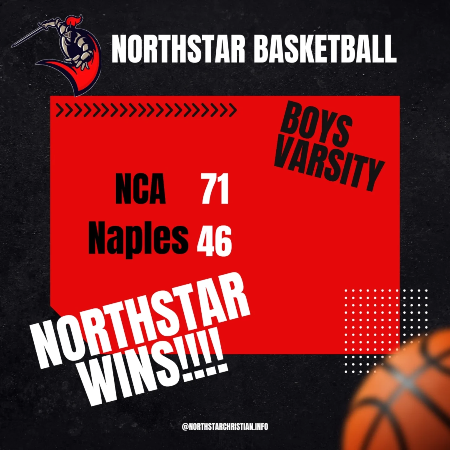 The Boys are on to the next... - Northstar Christian Academy | Facebook
