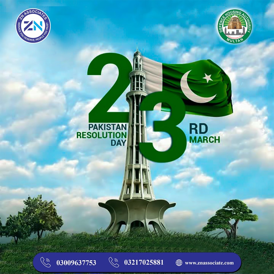 ZN - Happy Pakistan Day ! #DHAMultan #pakistanday💚 # ...