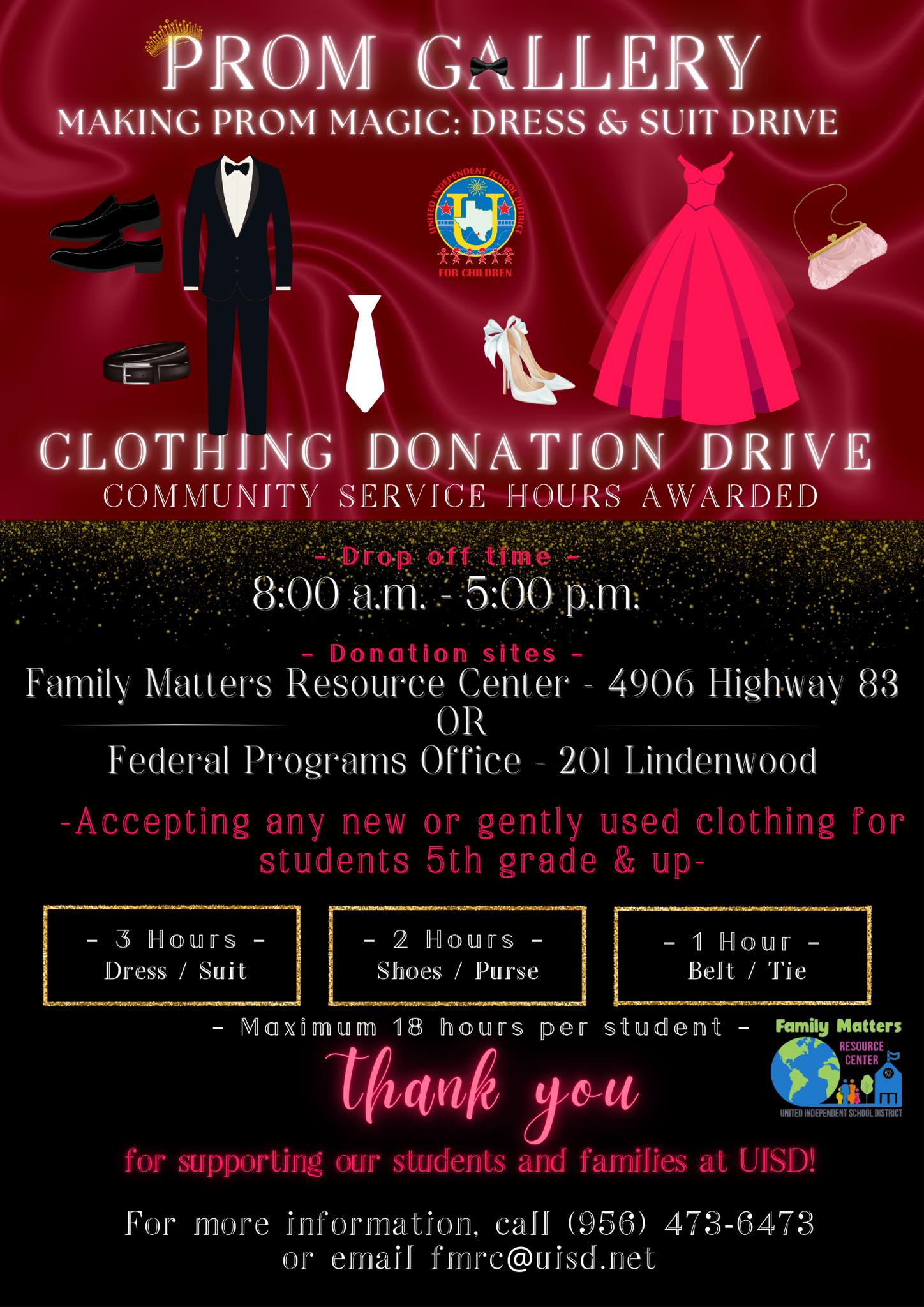 United - Its Prom Season & UISD is helping students dress up for the ...