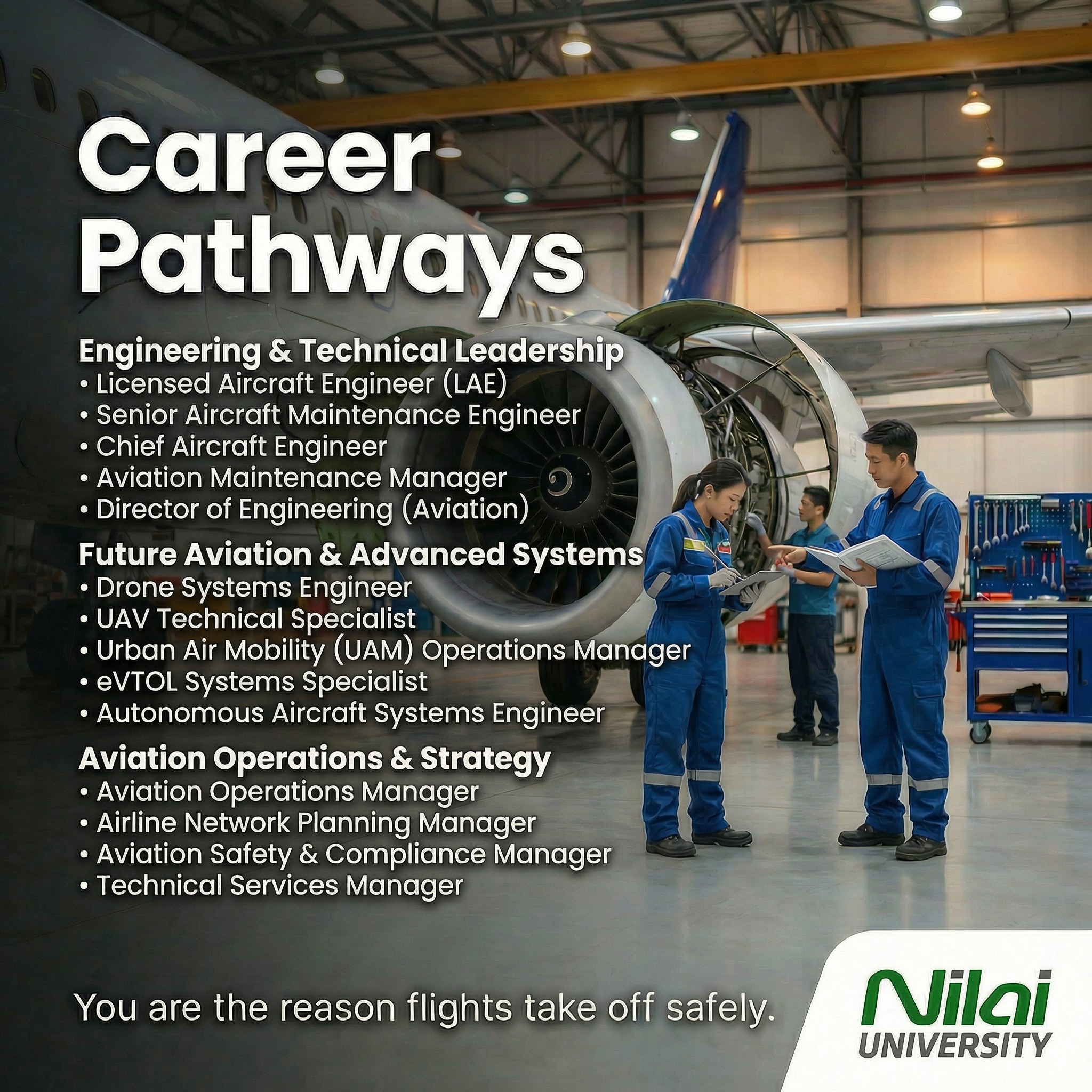 Nilai - Be technically qualified in aircraft maintenance engineering ...