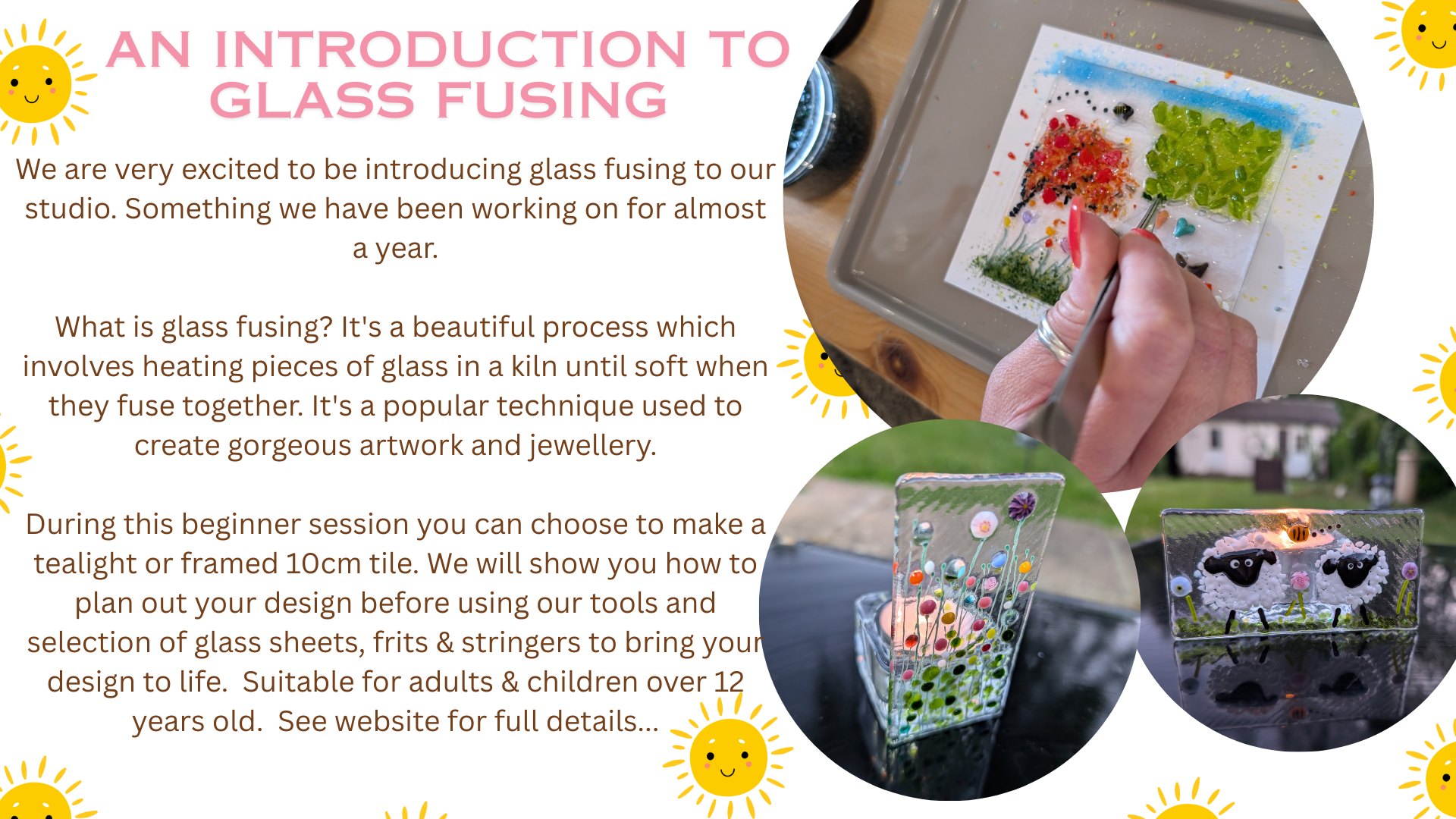 (Evening Session) Introduction to Glass Fusing