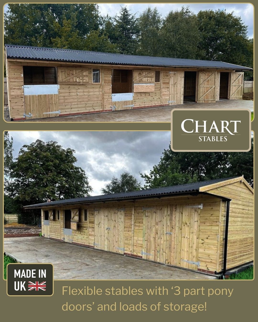 Chart Stables - A functional block of stables that can... | Facebook