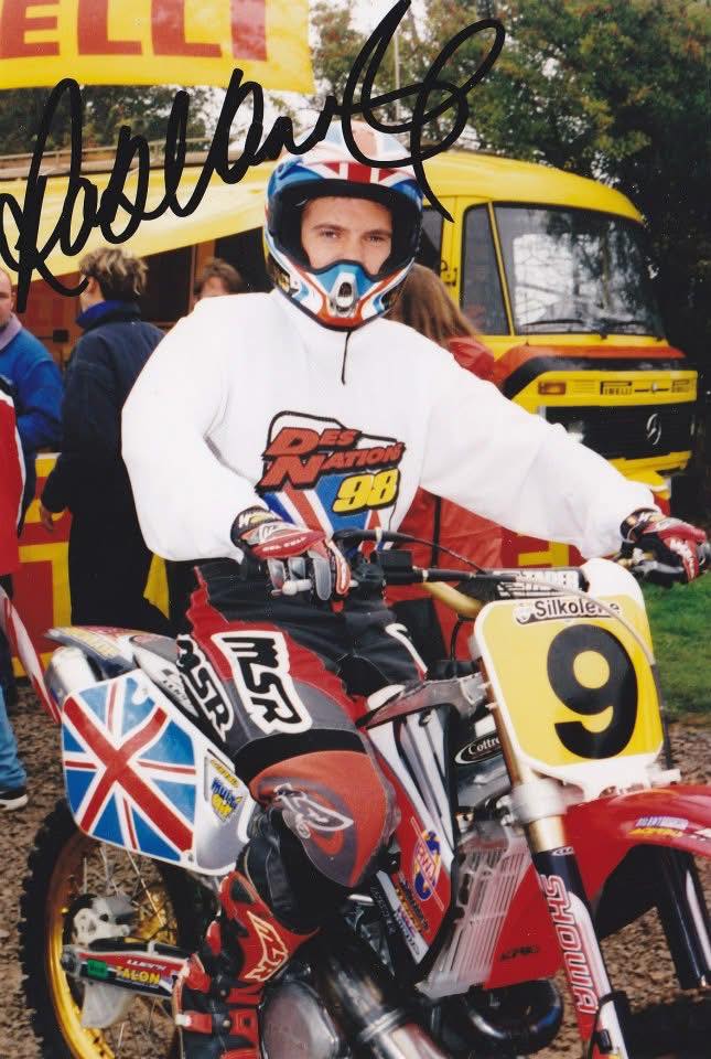 Rob Herring at MXDN Foxhill 1998 (Photo Courtesy Martyn Petts)