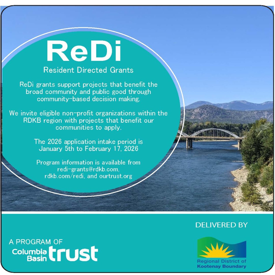 📍 Regional District of Kootenay... - Columbia Basin Trust | Facebook