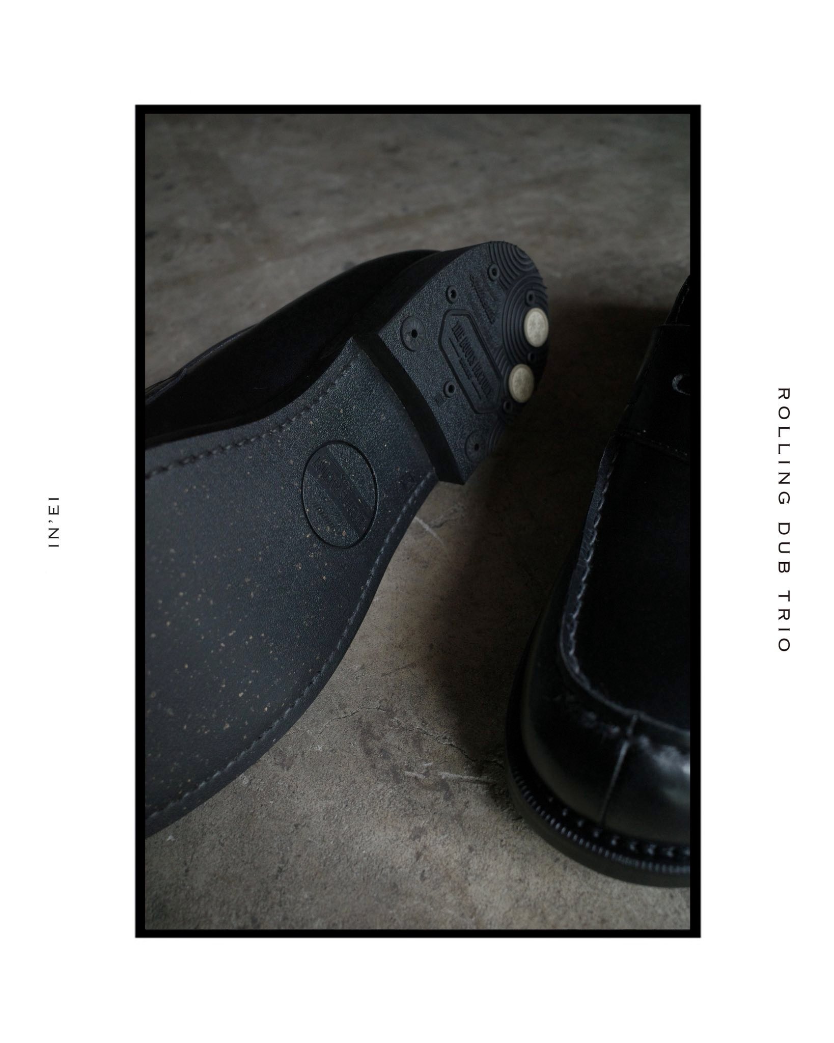 Rolling Dub Trio RDT-H02 Coin Loafer “ IN'EI LOAFER“ Black Dutch