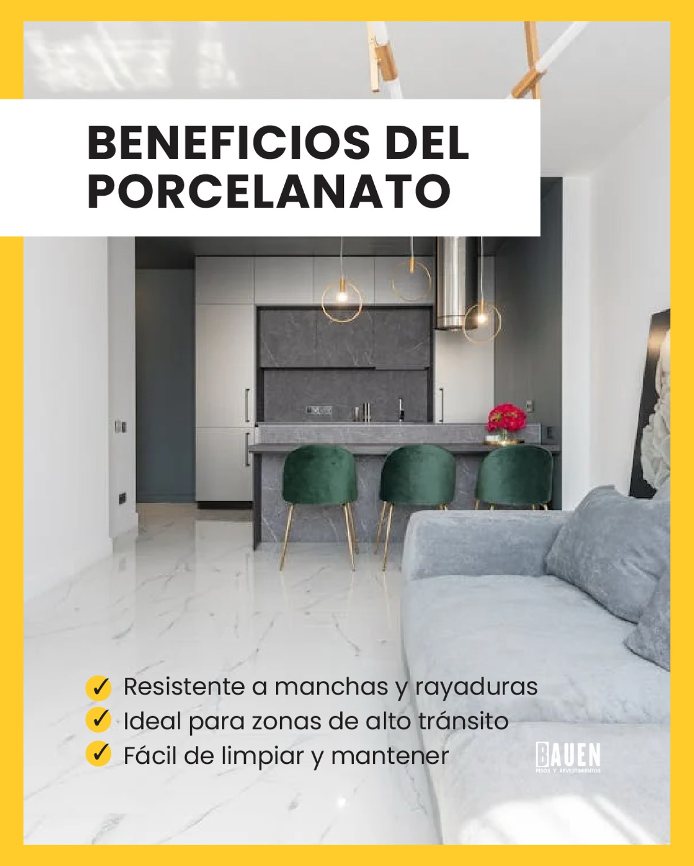 Bauen - El porcelanato es la elección ideal para espacios de alto ...