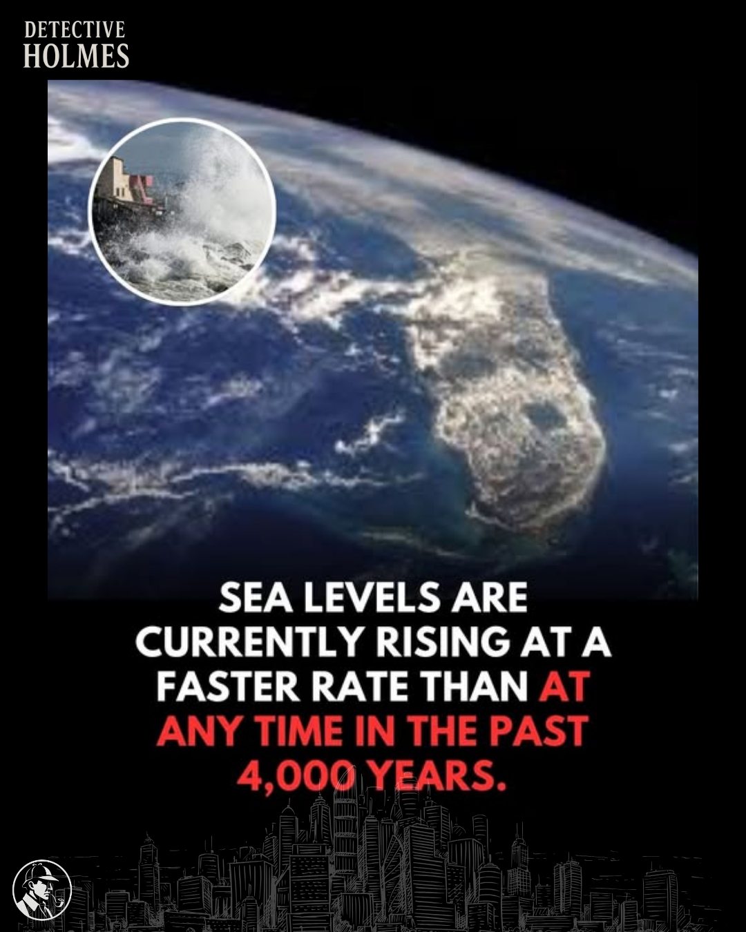 Holmes - Recent studies show that sea levels are rising... | Facebook