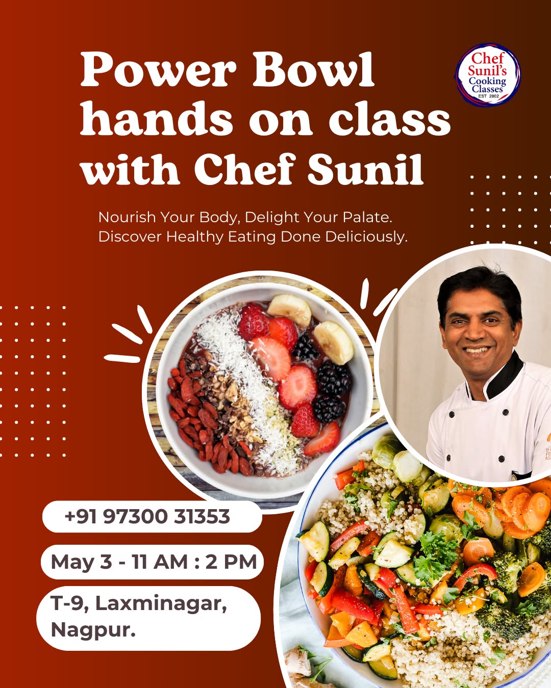 Chef Sunil's Cooking Classes