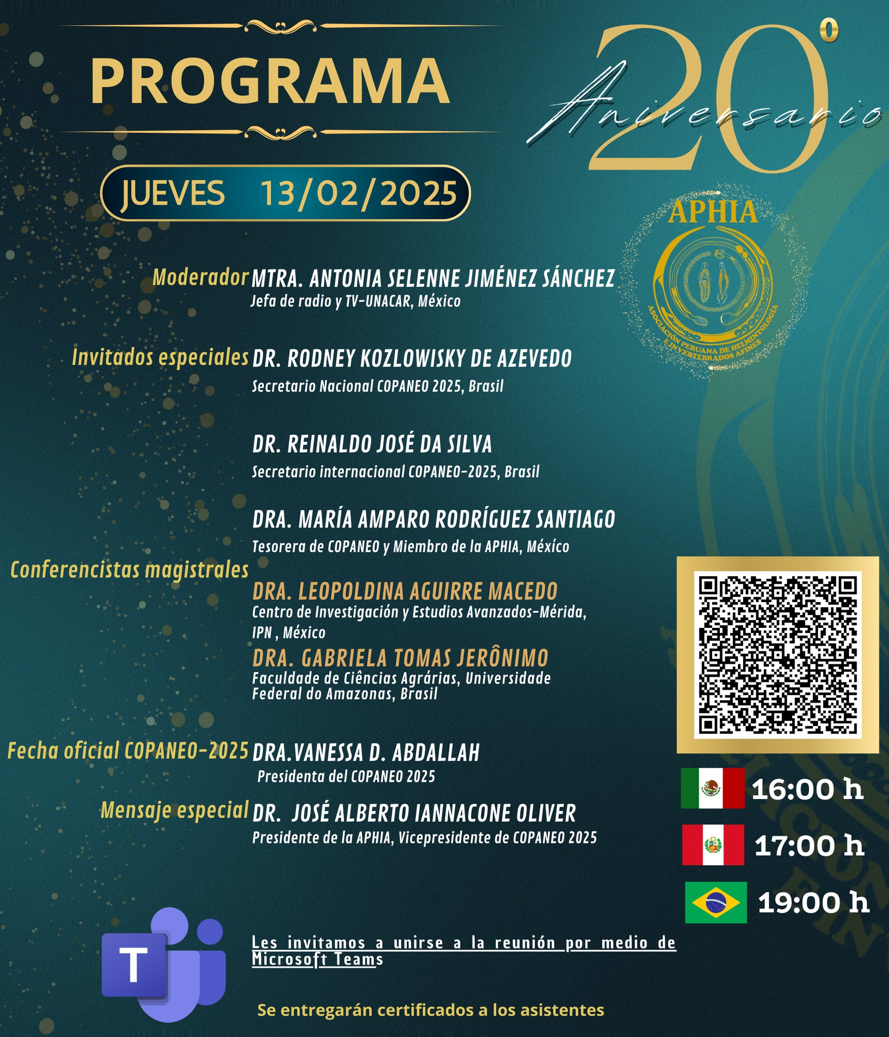 COPANEO - Congreso Internacional de Parasitologia Neotropical