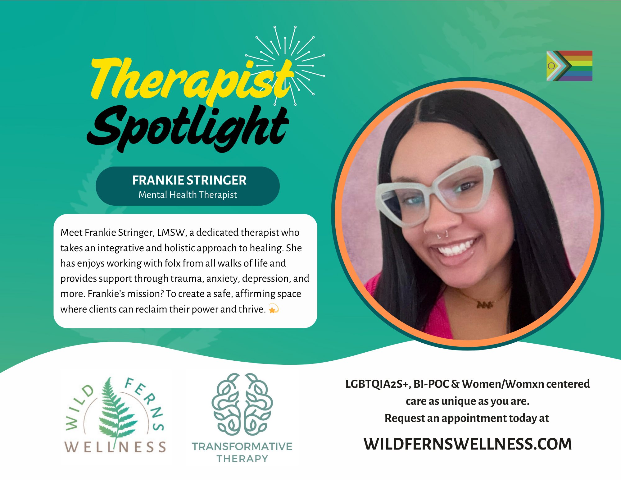 Wild - Wild Ferns Wellness is pleased to introduce you to Frankie ...