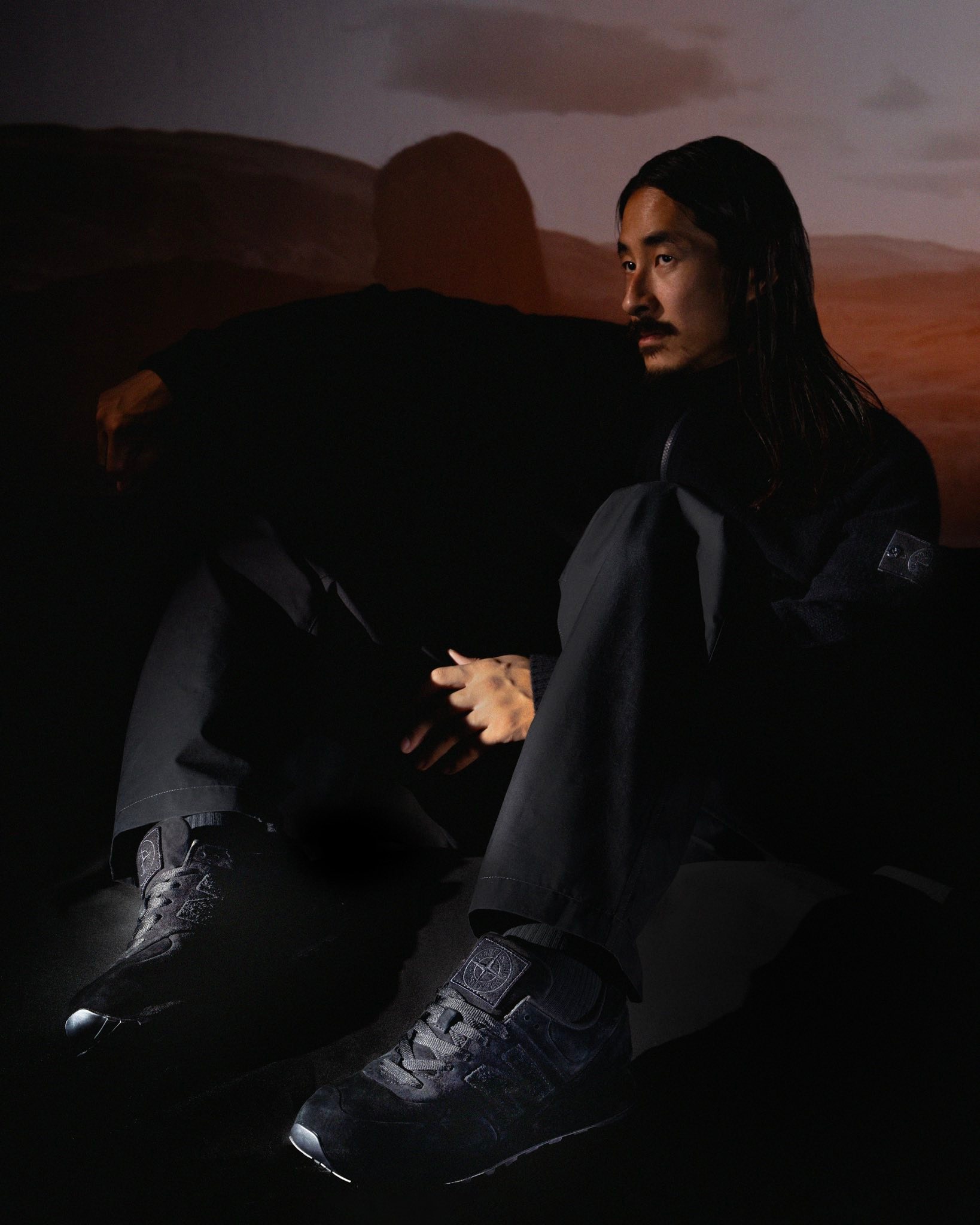 STONE ISLAND | NEW BALANCE 574 GHOST Launching September 23, 2025