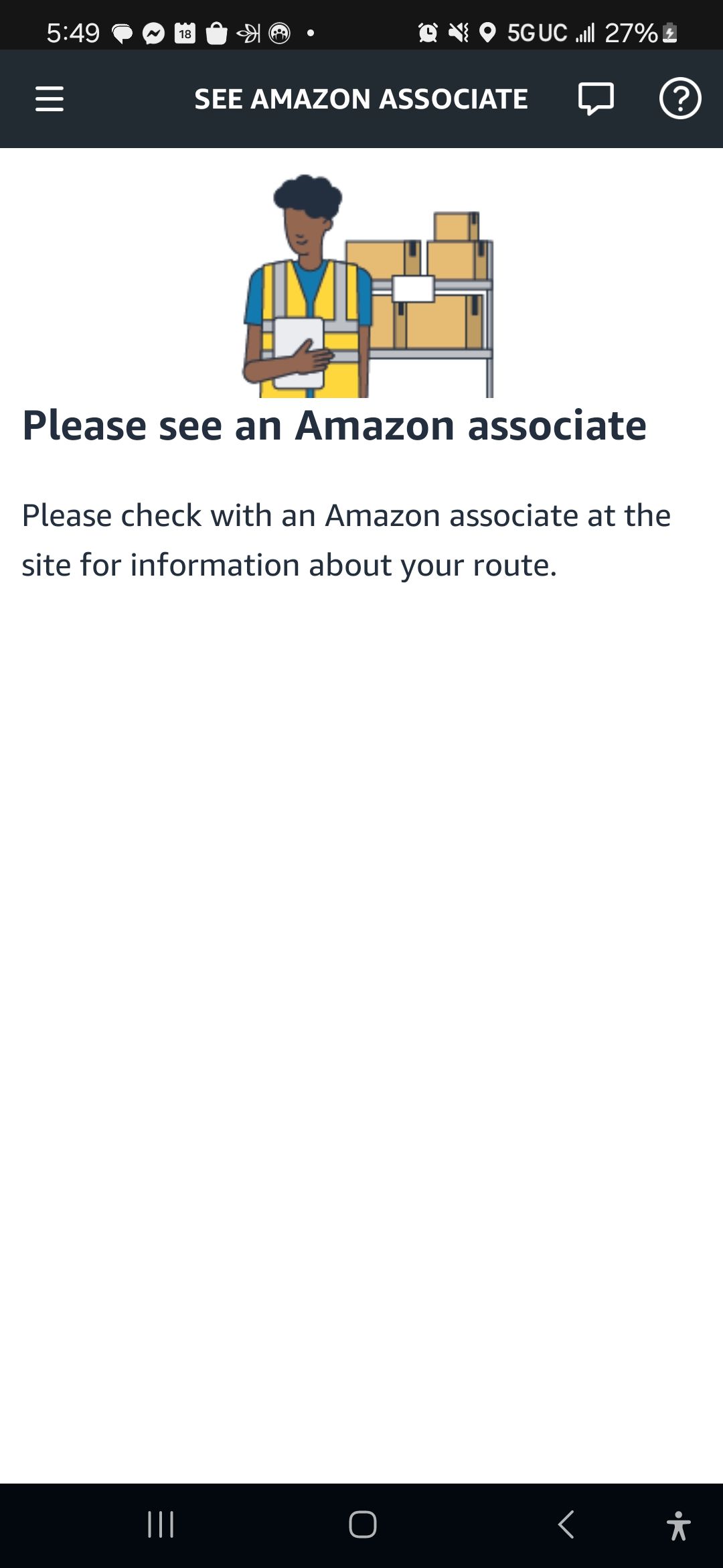 Amazon Flex Drivers | Why i get this? The Amazon associate say it ...
