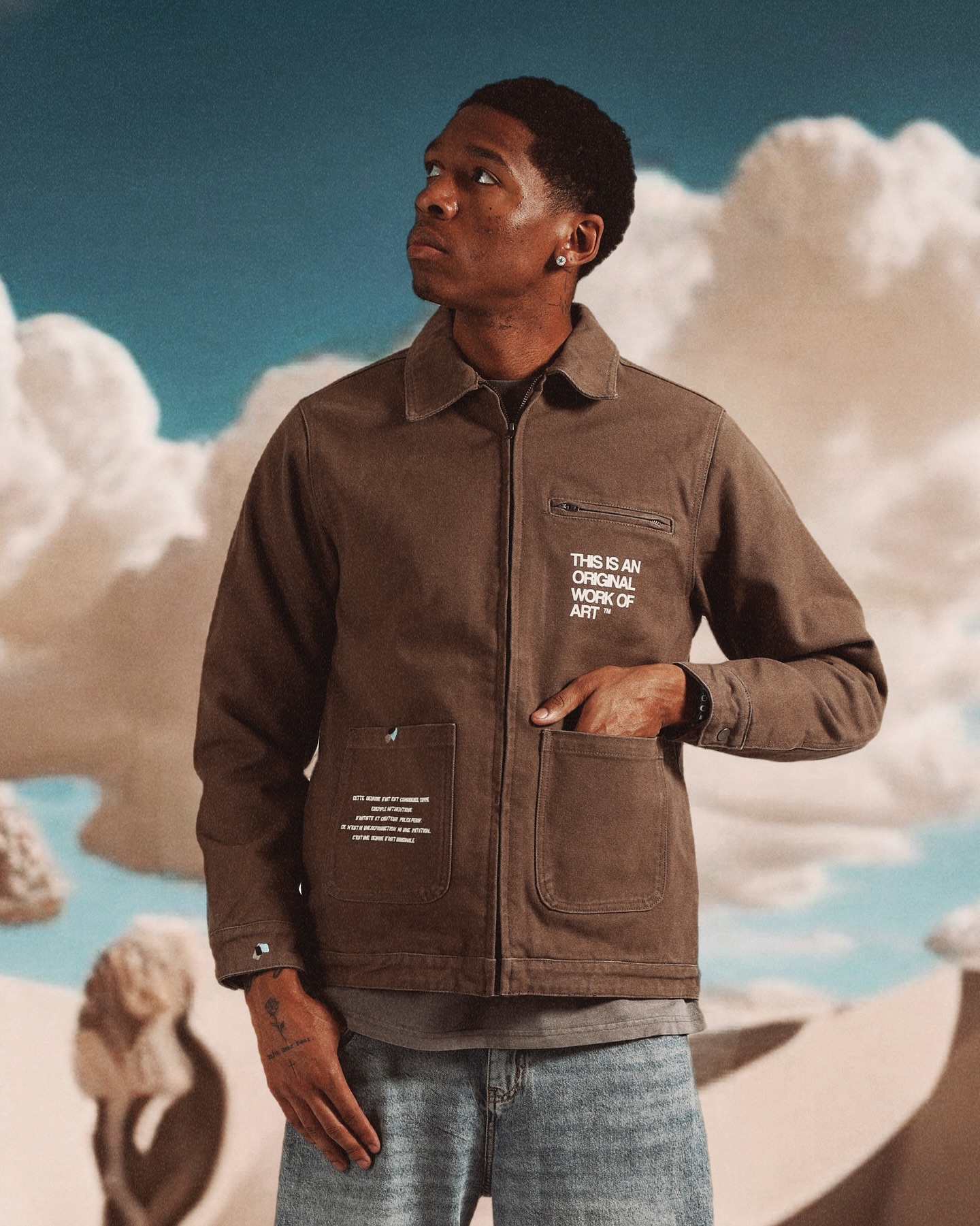 Decoration Series: 5527 Canvas Heavy Jacket 🎨 The Canvas Heavy