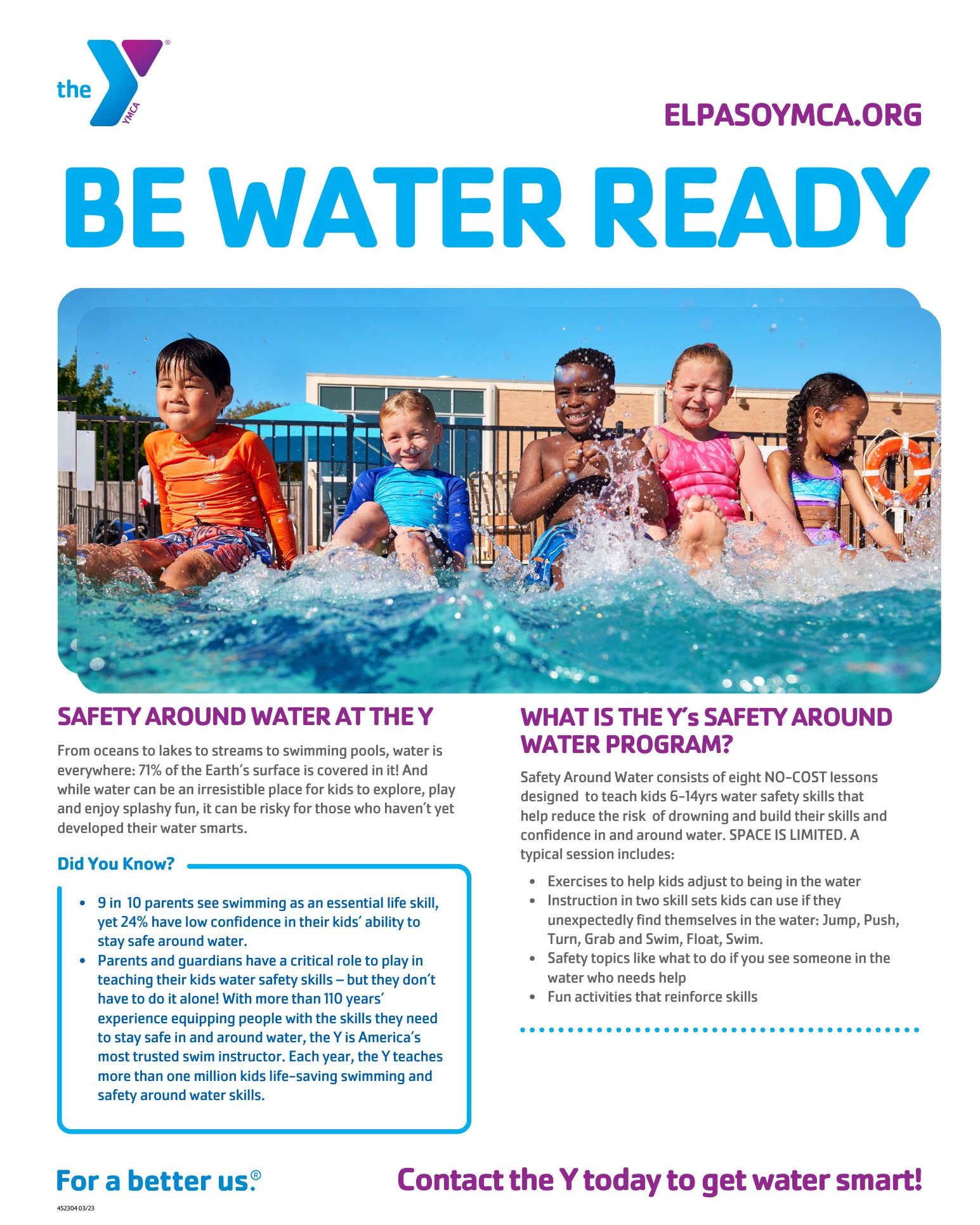 YMCA of El Paso - 💦No Cost Safety Around Water at the YMCA... | Facebook