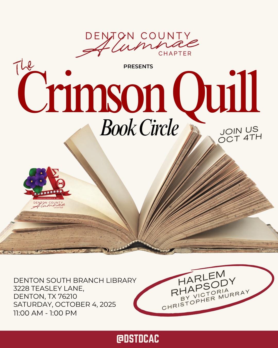 📚 Denton County Alumnae Chapter of Delta Sigma Theta presents The ...