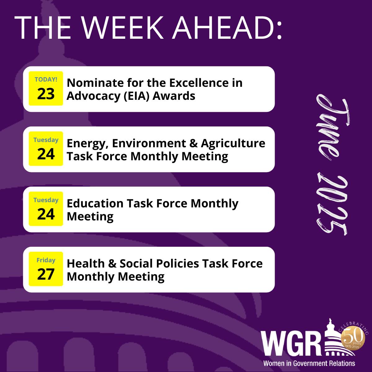 Women in Government Relations