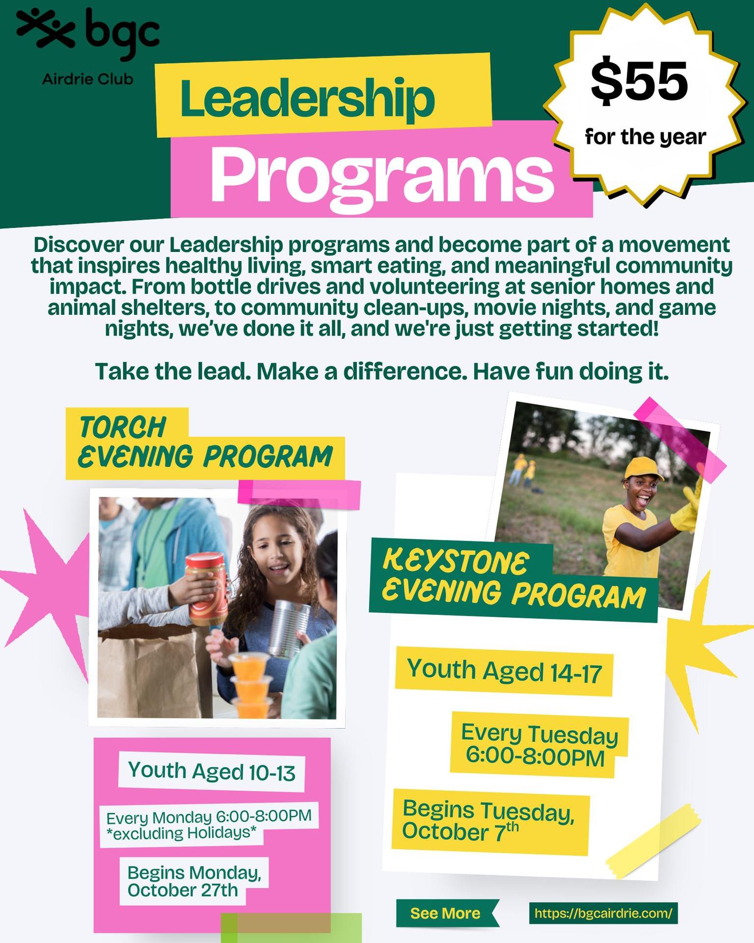 BGC - Calling all young leaders! Registration is now open for Torch and ...