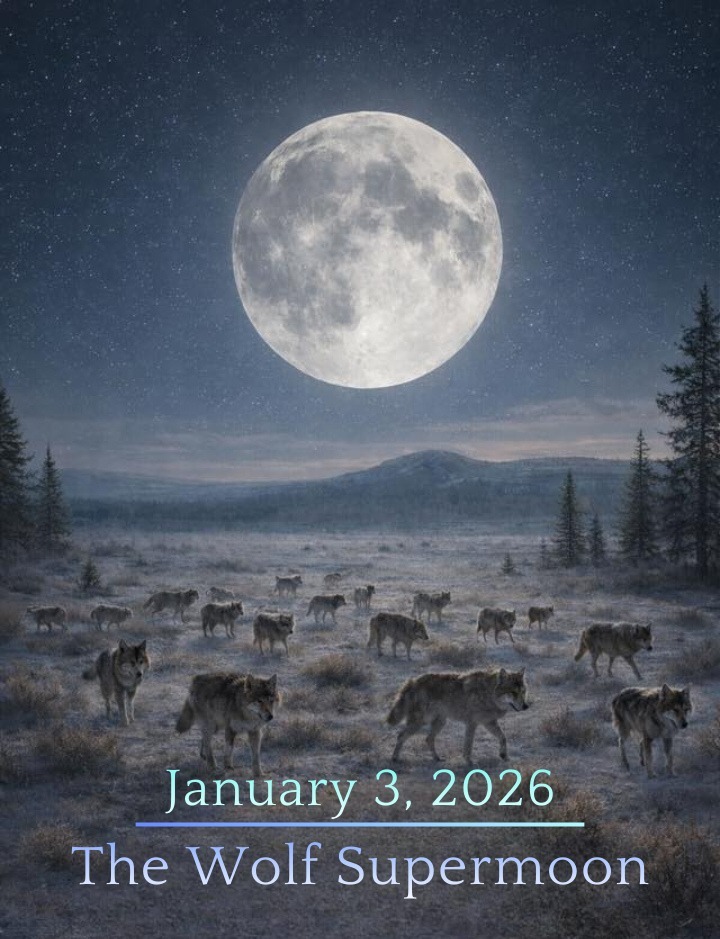 The beauty - 🌕🐺 January 3, 2026 – The Wolf Supermoon One of the most ...