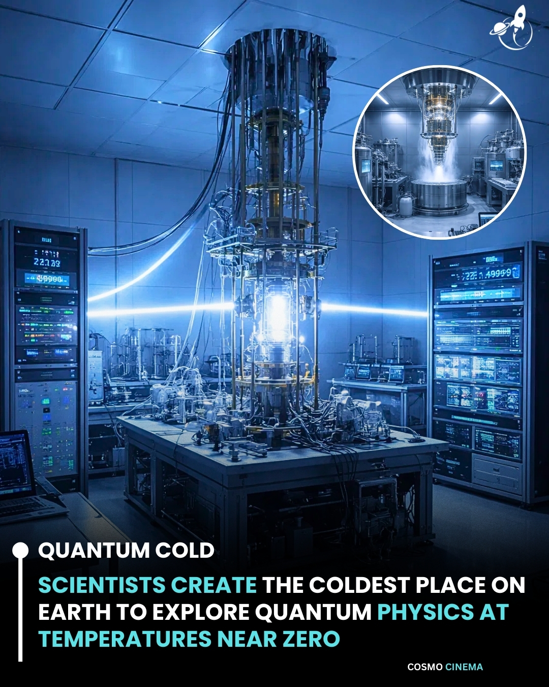 Quantum physics lab achieves ultracold temperatures