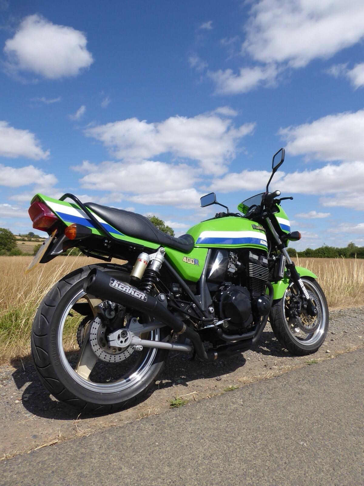 1999 Kawasaki ZRX400R Eddie Lawson replica for sale