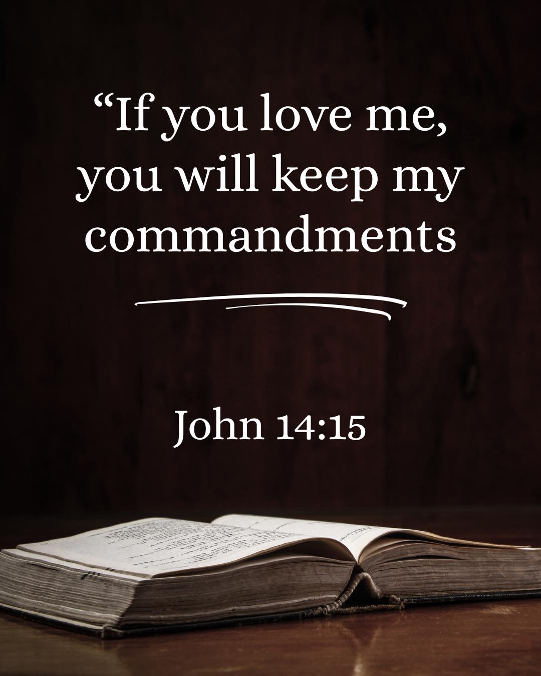 Calvert - OBEDIENCE IS BETTER THAN SACRIFICE. John 14:15 “If you love ...