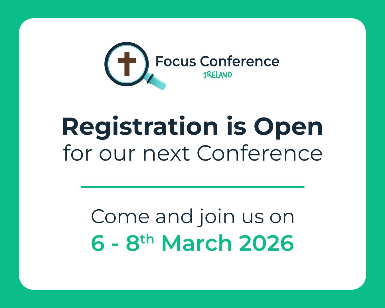Focus - We are delighted to announce that registration is now open for ...