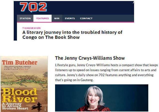 Tim Butcher - author, journalist, public speaker - South Africa's ...