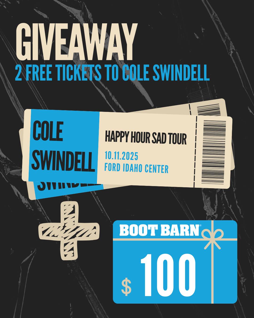 Ford - 🎉 GIVEAWAY TIME! 🎉 We’re giving away 2 free tickets to Cole ...