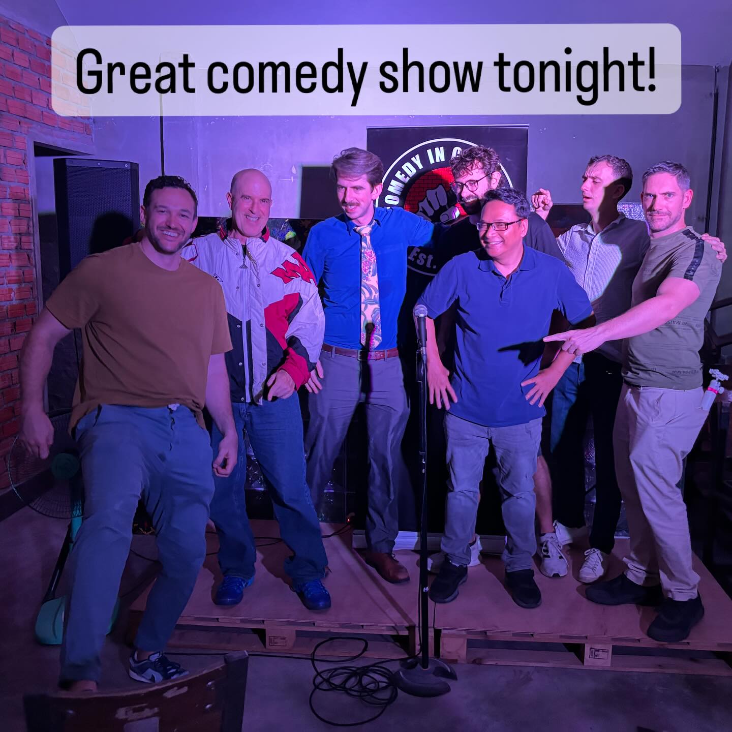 Comedy - Great show with @samuel_is_funny @bokonon4 @kenethr @the_excel ...