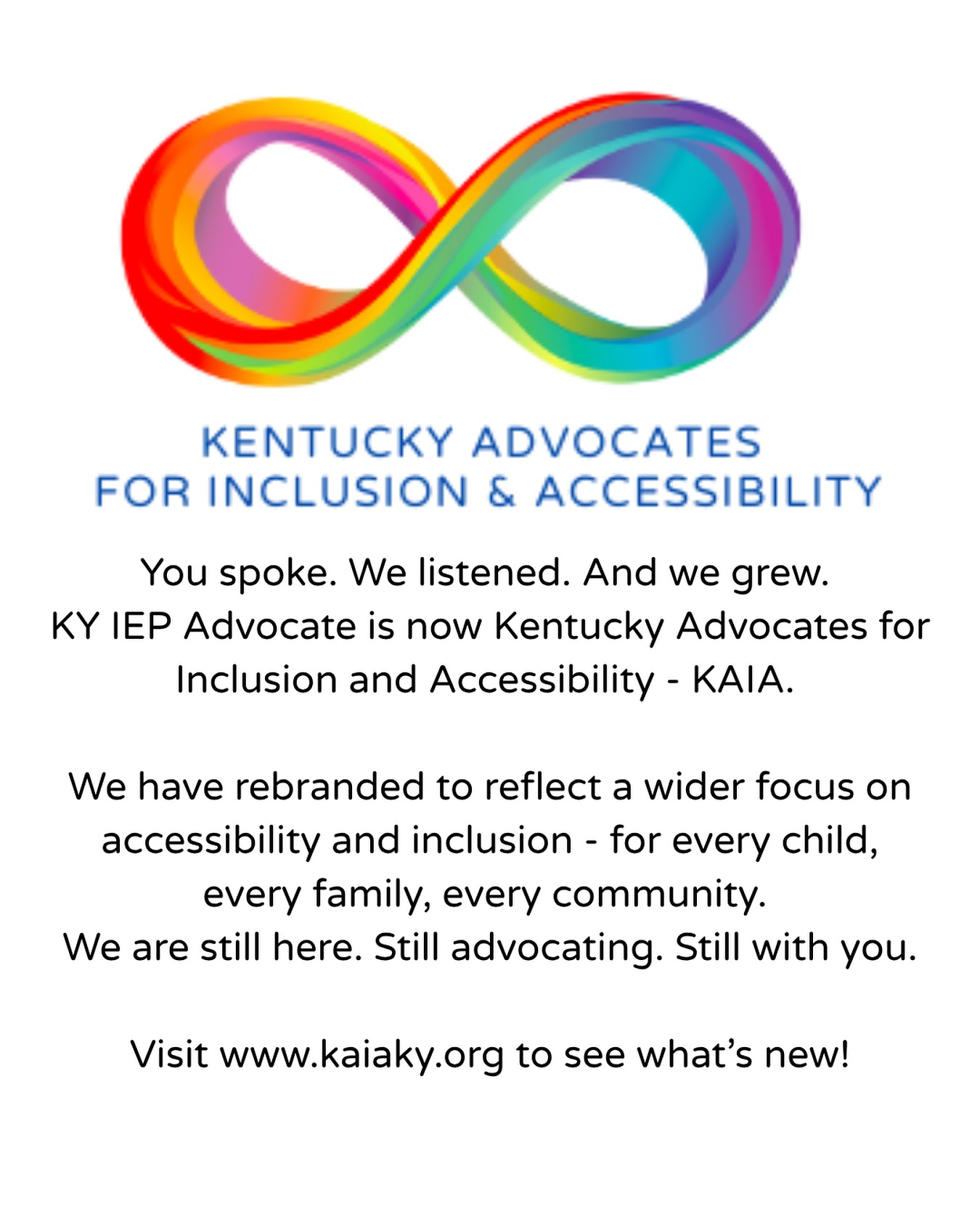 Kentucky - 📣 Big news! KY IEP Advocate has a brand new name — and an ...