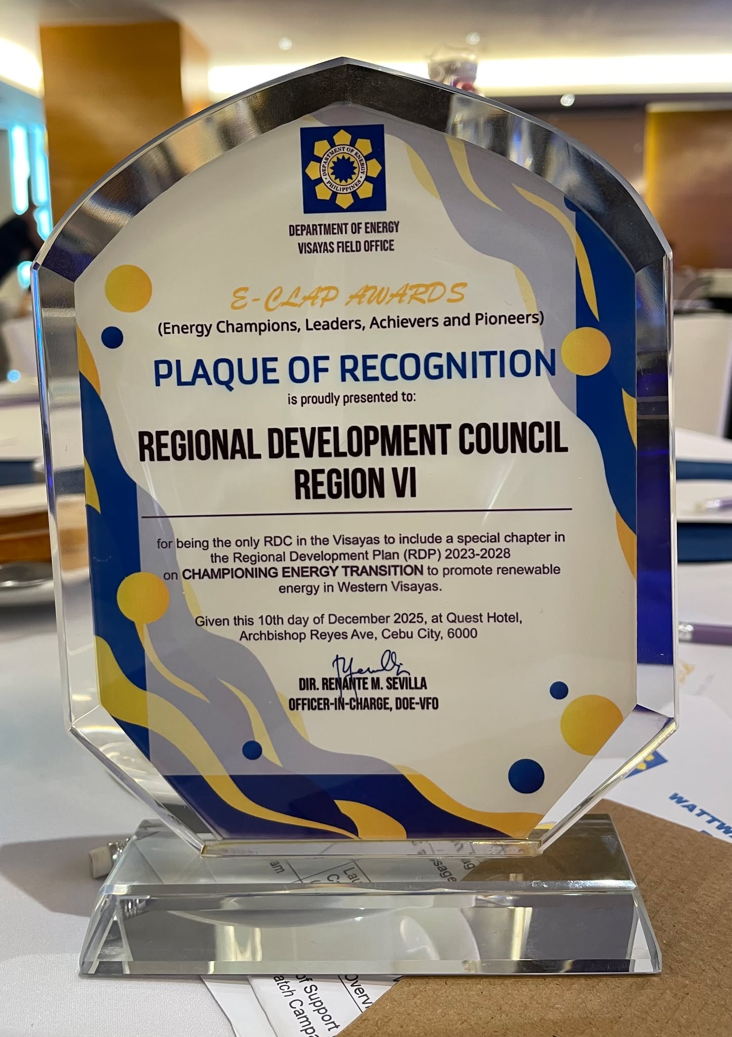 DEPDev Region VI | Iloilo City