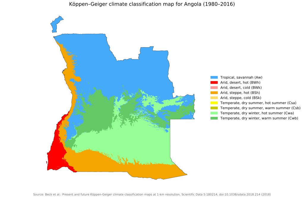 Brilliant - Climate Map of Angola | Facebook