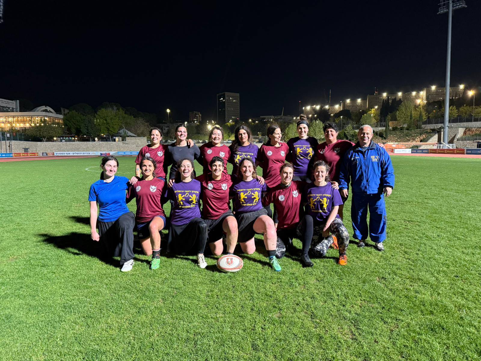 Maccabi Rishon Owls Womens Rugby club - מועדון רוגבי הינשופות מכבי ראשל