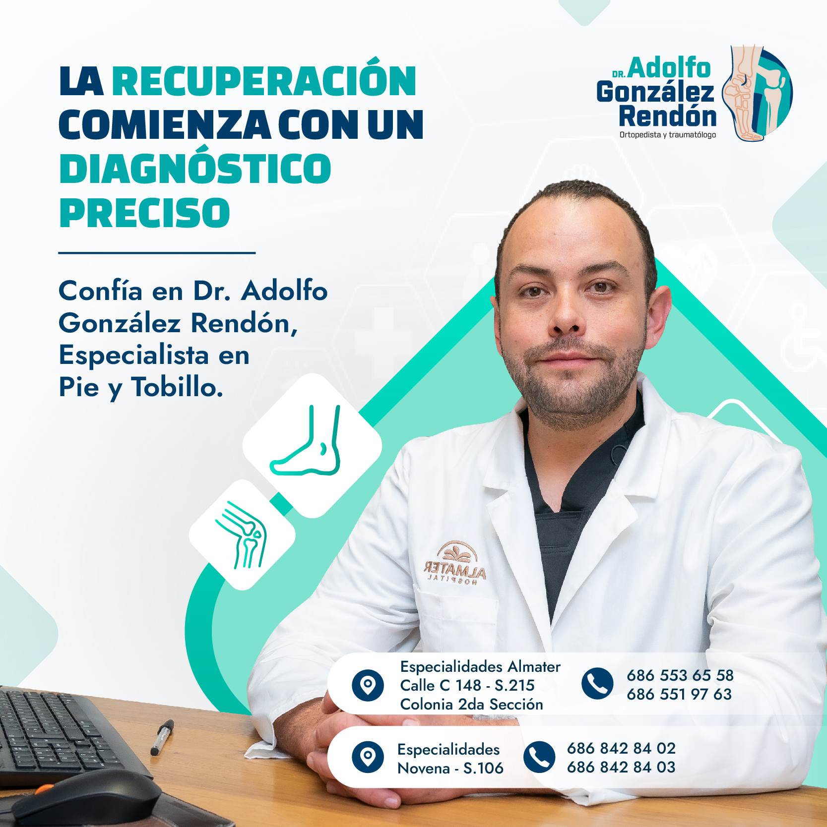 Dr. Adolfo González Rendón-Ortopedista | Mexicali