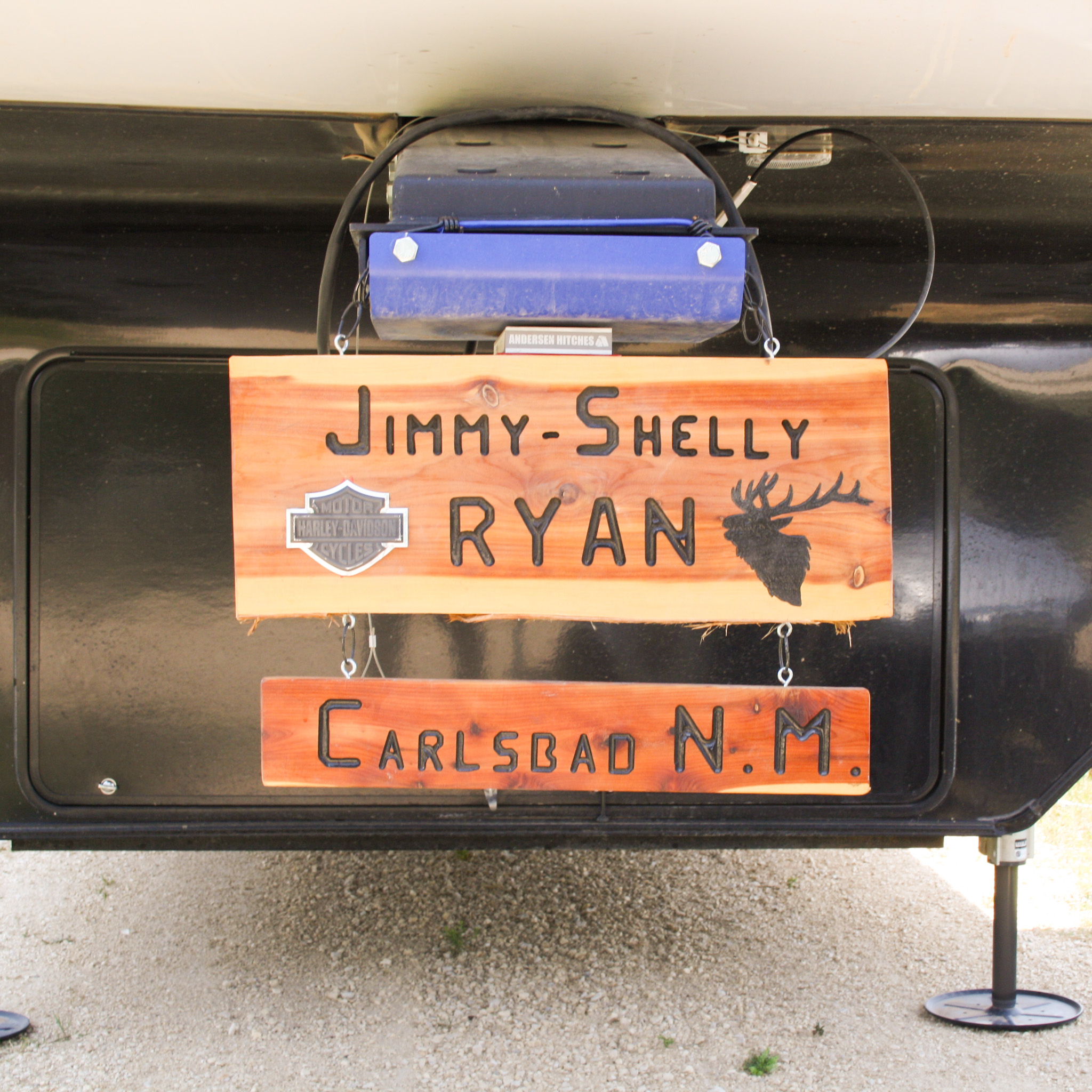 Clearwater - Some folks bring their RV. Shelly and Jimmy brought a ...