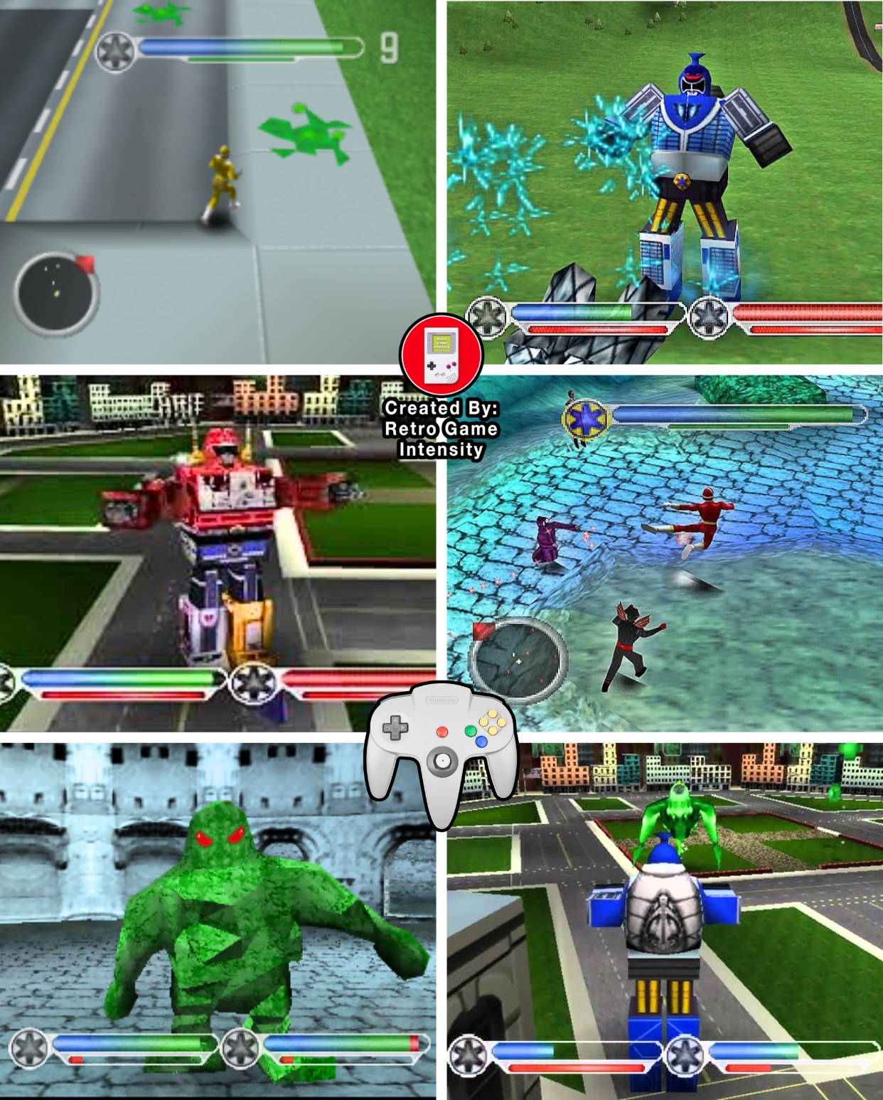 Retro - Did You Know? - Power Rangers: Lightspeed Rescue (2000, N64 ...