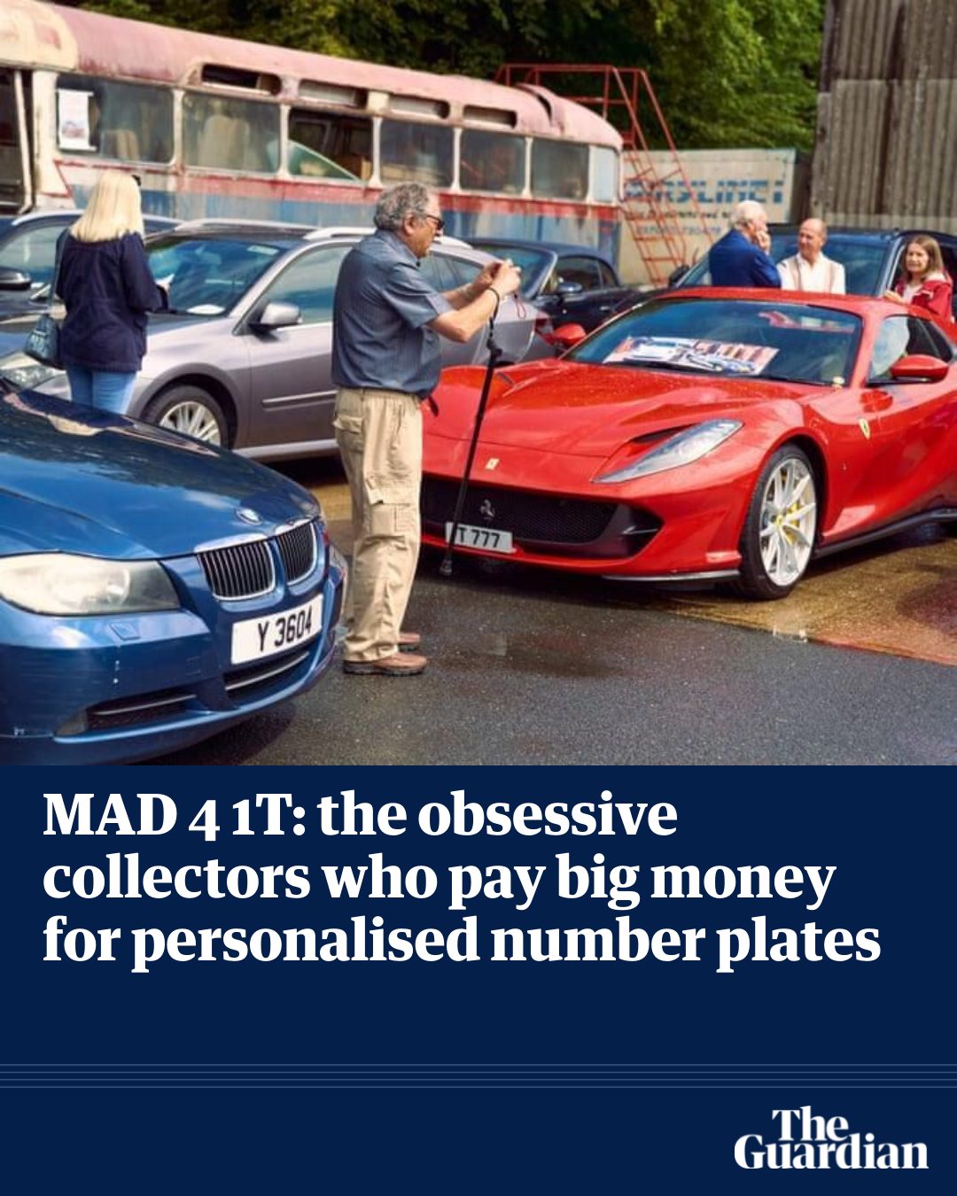 UK Road Legal 4D Car Registration Number Plates Mot (PREMIUM) DVLA
