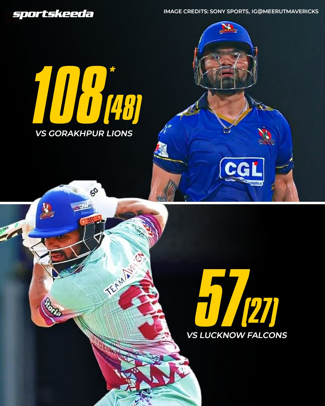 Swastik Chikara was in a league of his own! A breathtaking 97 off