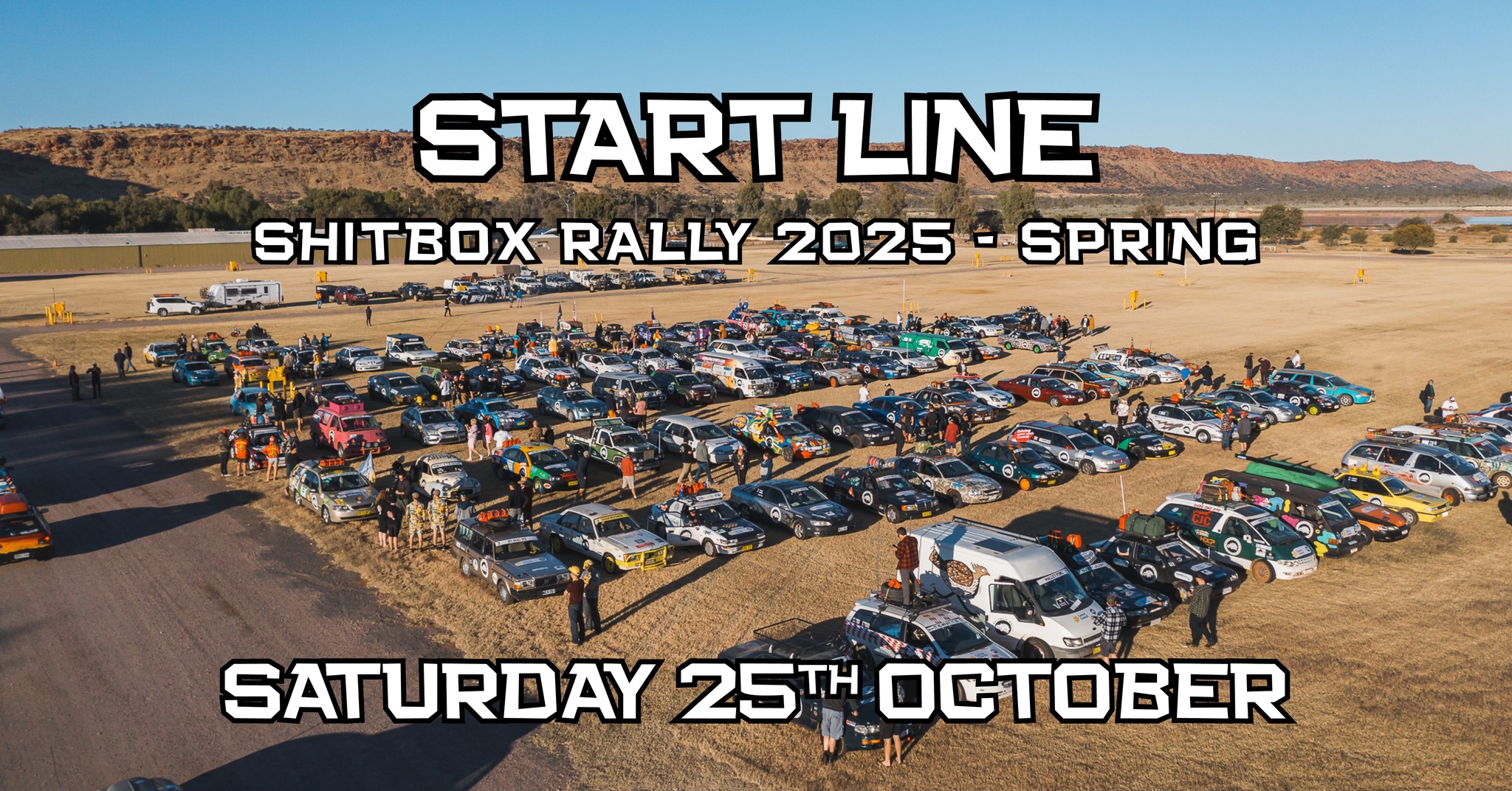 Shitbox Rally 2025 - Spring START LINE