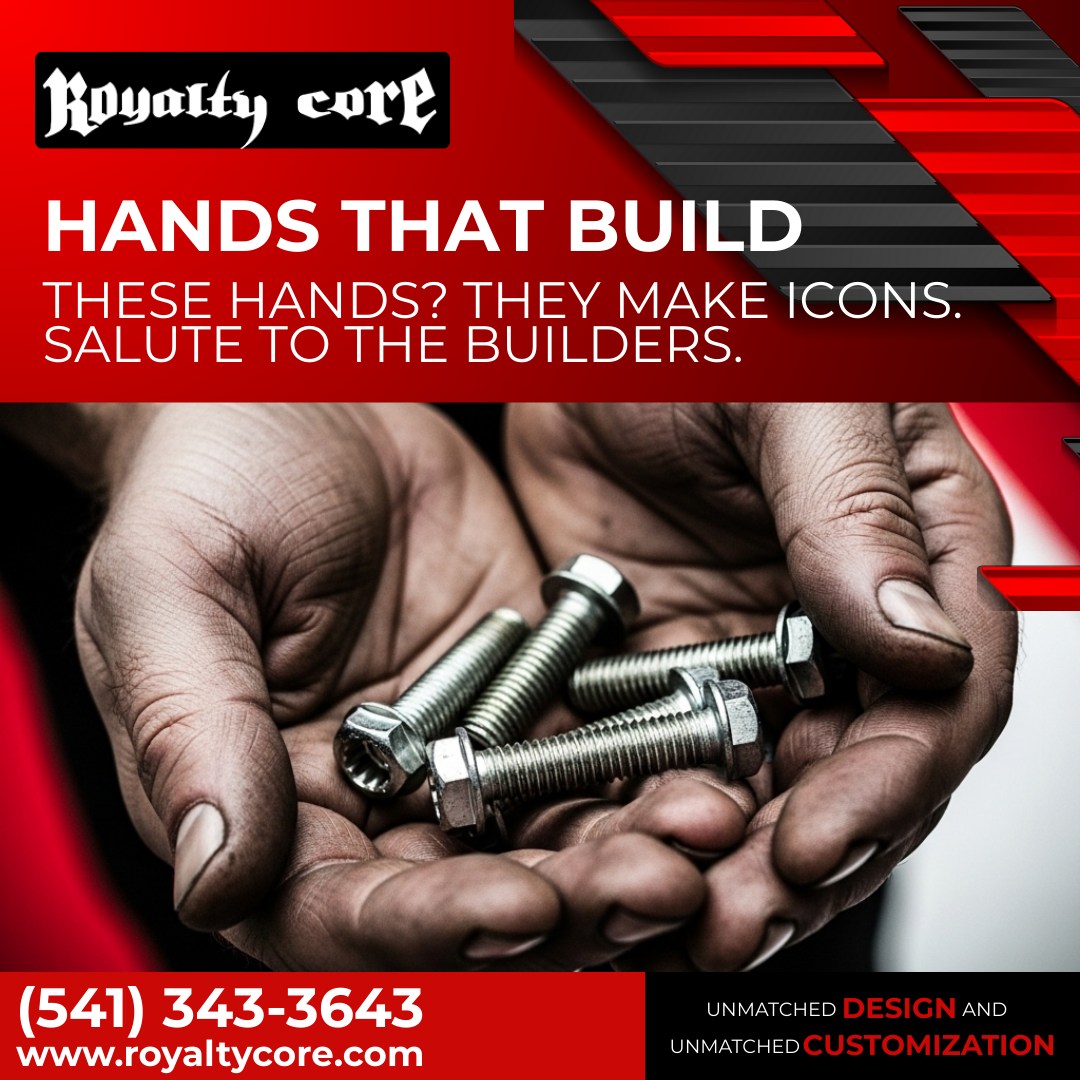 Royalty - Hands That Build. They Make Icons. 🛠️🔥 Every weld, every cut ...