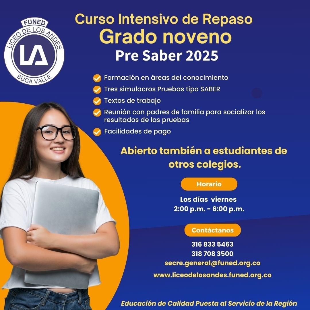 CNC - El Liceo de los Andes FUNED invita a participar en su Curso ...