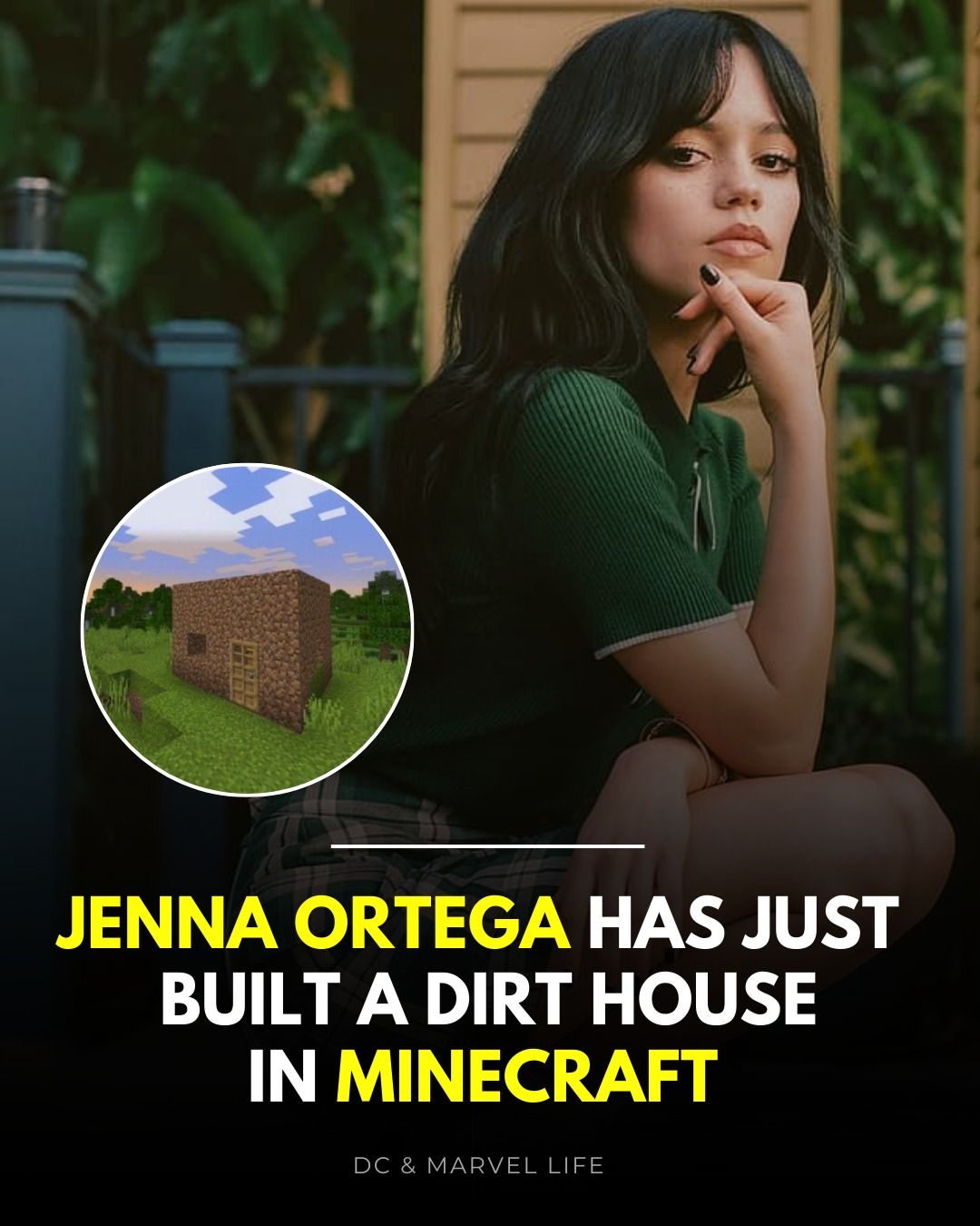 Jenna Ortega shared that she built a... - DC & Marvel Life | Facebook