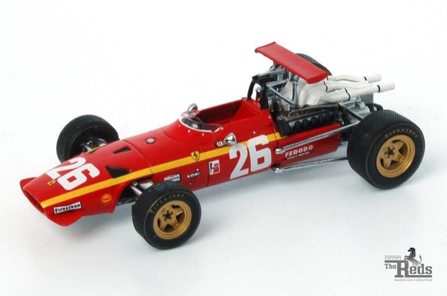 Ferrari 312 F1-68 1/24 Ferrari 312 F1-68 De Jacky Ickx • IXO 1:24