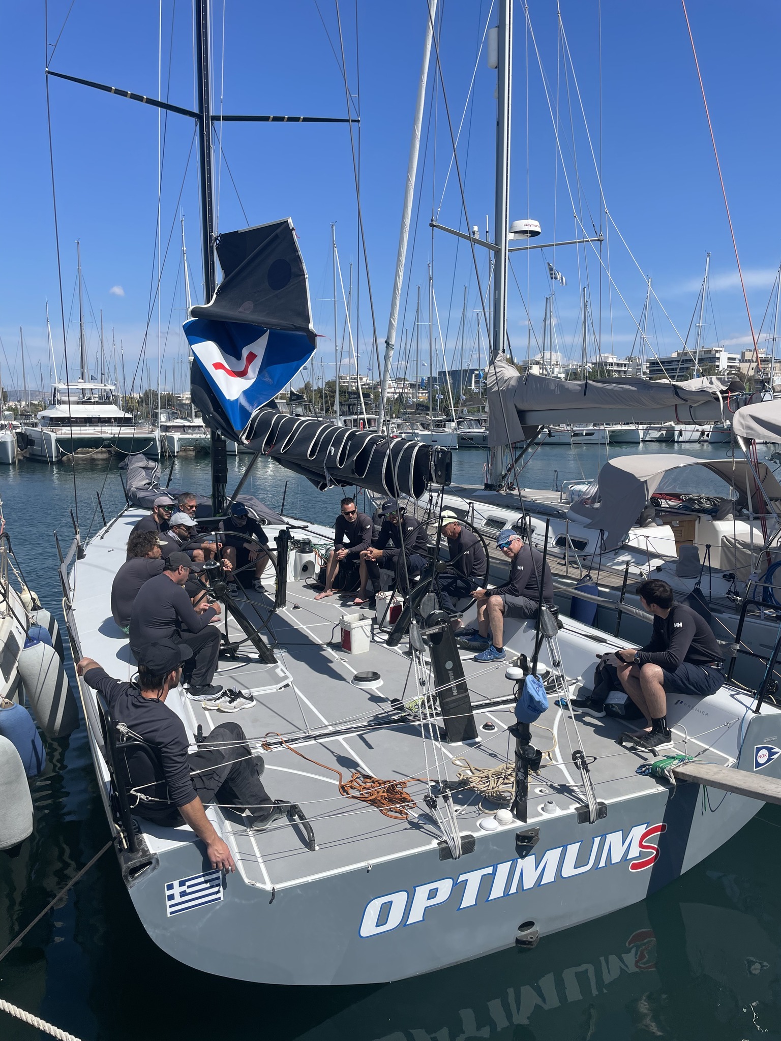 Optimum Yacht Racing Team - Fanis, Gary, Vasia and Vasilis SUPing ...