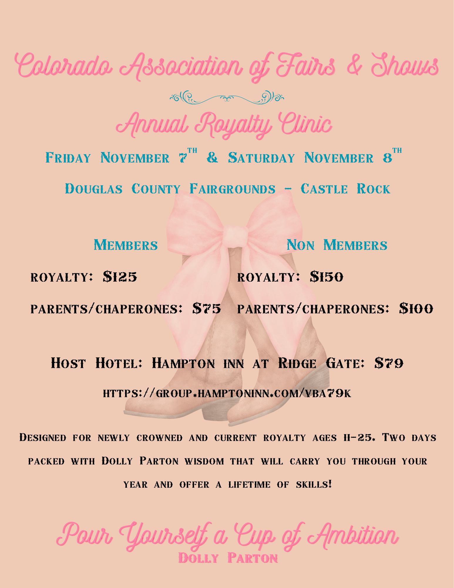 Colorado Rodeo Royalty Coordinators