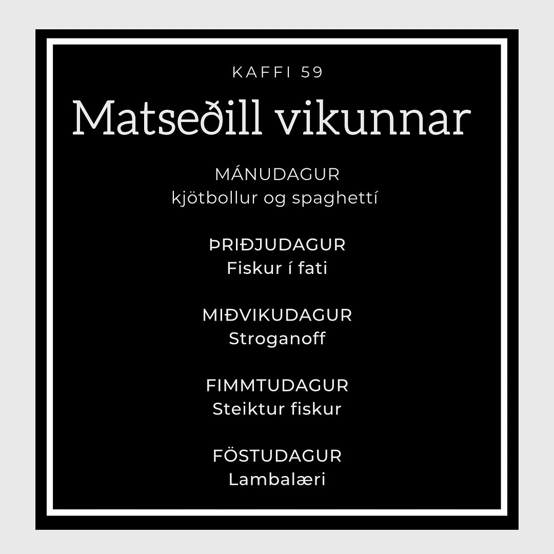 Kaffi 59 | Grundarfjörþur